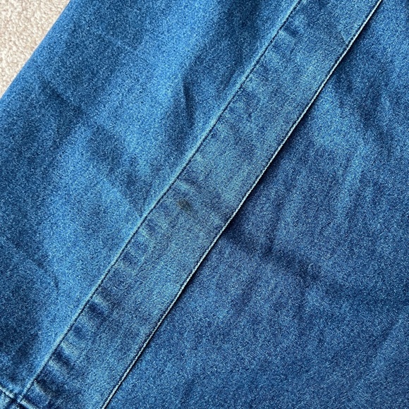 Maxi denim skirt wrap sheet - Picture 6 of 7